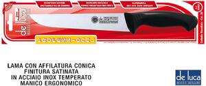 De Luca Coltellerie Coltello Macellaio Inox Manici Plastica cm 20 - L3452-20
