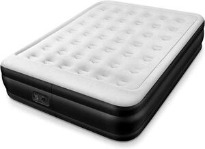 Gonfiaggio elettrico – Materasso ad aria a doppio strato – Comodo materasso gonfiabile per la notte – Adatto per uso interno ed esterno – Ideale per gli ospiti, il campeggio e le vacanze – Materasso gonfiabile Stevia
