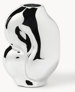 Vaso in vetro fatto a mano Gleam, Alt. 18 cm
