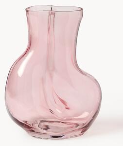 Vaso in vetro fatto a mano Gleam, Alt. 22 cm