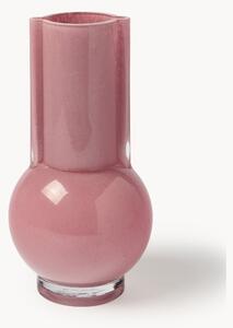 Vaso di design in vetro Flamingo, alt. 25 cm