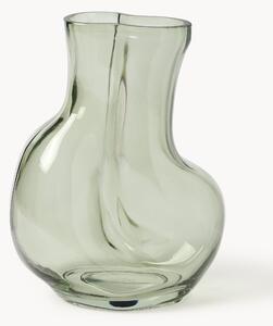 Vaso in vetro fatto a mano Gleam, Alt. 22 cm