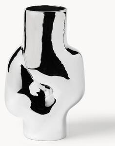 Vaso in vetro fatto a mano Gleam, Alt. 32 cm