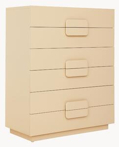 Cassettiera in legno Sungkai fatta a mano Spacious