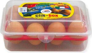 Lega Contenitore Uova 12 Posti cm 21x16 Clickclack - 210 CU