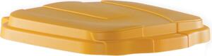 Mobilplastic Coperchio per pattumiera da 100 Litri colore Giallo 100-GIA