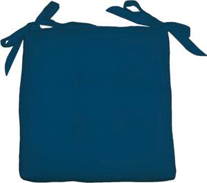 Olib Cuscino Soft con lacci 40x40xh6 cm Blu - Cuscino Soft Blu