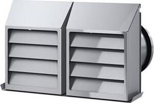 STIEBEL ELTRON Griglia di aspirazione e scarico KWG 125, lamiera d'acciaio verniciata a polvere - 239139