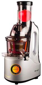 Siqur Salute Estrattore di Succo a Freddo Frutta e Verdura Slow Juicer Potenza 200 Watt - Light
