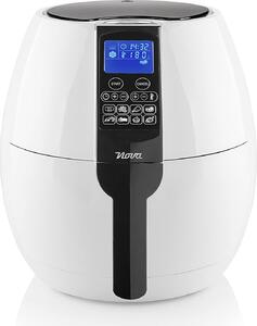 NOVA Friggitrice ad Aria Capacit 3.2 Litri Potenza 1500 Watt Termostato Regolabile e Timer colore Bianco - 180150 Aerofryer XL