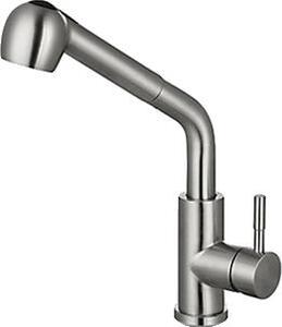 Rubinetto da cucina, funzione spray estraibile, design contemporaneo, 04001NB