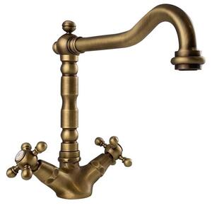 PB Rubinetto da cucina in stile retrò V1910 Bronzo