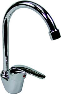 Aglaia Miscelatore Cucina Rubinetto Monocomando per Lavello Cigno colore Cromo - 02438 KL-311C-3