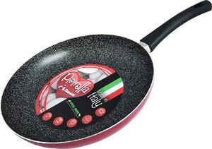 Zanetti Padella Antiaderente in Alluminio 30 cm Manico Bachelite La Rossa