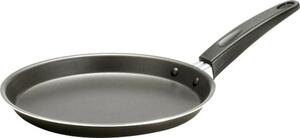 Accademia Mugnano Padella per Crepes Antiaderente con Manico cm 25 Corpo in Alluminio colore Nero - Dolci Sorrisi