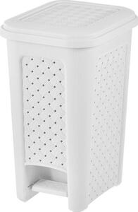 Tontarelli Pattumiera a pedale 8 L Bianco Arianna - 8104288112