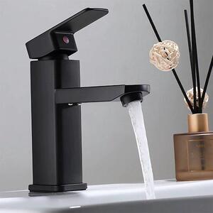 Rubinetto per bagno, miscelatore monocomando, rubinetto da bagno in acciaio inossidabile 304, nero