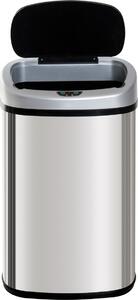 DecHome Pattumiera in Acciaio Inox con Apertura Automatica con Sensore 58 Litri - 11e851