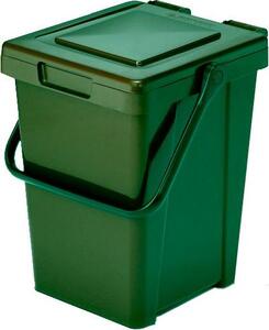 Mattiussi Ecologia Pattumiera Minimax+ Verde Ral 6004 25L - Minimax