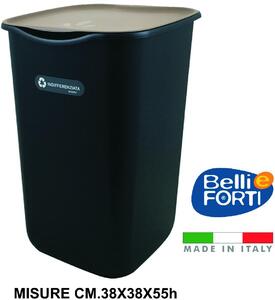 Belli E Forti Pattumiera Riciclo InDifferenziata Grigio litri 50 - L11011