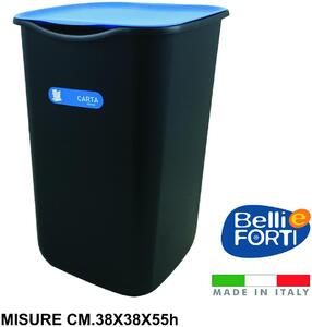 Belli E Forti Pattumiera Riciclo Carta Blu litri 50 - L11014