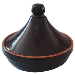 Coli Pentola Tajine in Terracotta 26 cm con Coperchio colore Marrone - Bruna'