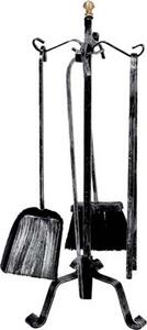 DecHome Piantana Camino Kit Ricci Ferro Battuto H.cm 55 Cf=Pz 5