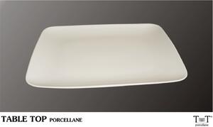 Table Top Piatto Kyoto Piano Porcellana cm 29x23x2h - B1700