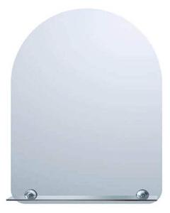 Specchio classico per bagno ad arco con mensolina in vetro - WAR2 - 40x51