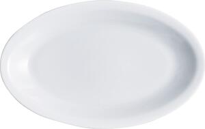 Saturnia Piatto portata 27 cm Porcellana Bianco - Roma Ovale 27