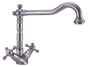 PB Rubinetto da cucina in stile retrò V1910 Cromo