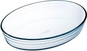 O cuisine Pirofila da Forno in Vetro Temperato Ovale Capacit 4 Litri 39 x 27 cm colore Trasparente