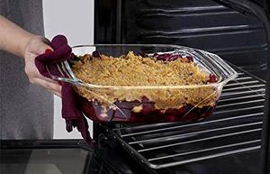 Pyrex Pirofila da Forno in Vetro Borosilicato Rettangolare 23 x 29 cm colore Trasparente