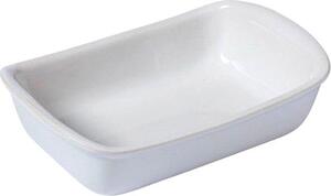Pyrex Pirofila da Forno in Ceramica Rettangolare 22 x 15 cm colore Bianco - Supreme