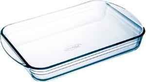 O cuisine Pirofila da Forno in Vetro Temperato Rettangolare 35 x 23 cm colore Trasparente