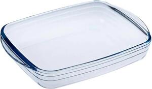O cuisine Pirofila da Forno in Vetro Temperato Rettangolare 39 x 23 cm colore Trasparente