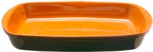 Coli Pirofila da Forno Rettangolare in Terracotta Rivestimento Ceramico 32 x 18 cm - Bruna'
