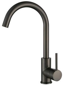 Rubinetto da cucina Ausmann Arvia con rivestimento in PVD color canna di fucile e bocca girevole 1208970641