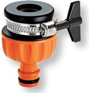 Claber Presa Rubinetto a Sezione rotonda mm. 1520 per Raccordo Tubo da Giardino Irrigazione con Fascetta in Acciaio Inox - 8525