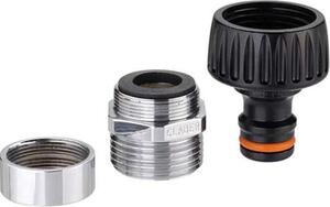 Claber Presa Rubinetto con filetto 22mm M / 24mm F per Raccordo Tubo da Giardino Irrigazione 3/4" - 8597