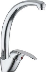 Eurorama Rubinetto Cucina Miscelatore Lavello Monocomando Cigno colore Cromo - 570511KEF