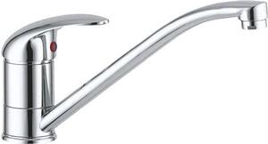 Eurorama Rubinetto Cucina Miscelatore Lavello Monocomando Dritto colore Cromo - 570500KEF