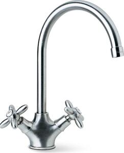 Newform Rubinetto Cucina Miscelatore Doppio Comando colore Rosa Perlino - ANTEA 2810C