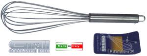 F.Lli Gnali Sbattitore Frusta Inox cm 35 Articolo 1035 Gnali - A61