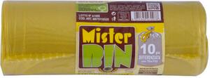 Mister Bin Sacco Immondizia Legacci Giallo 70x110 gr 30 Pz 10 Mr.Bin - MB70110G20