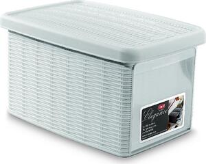 STEFANPLAST Scatola Elegance cm 19x29x16 bianca - 30020