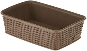 STEFANPLAST Scatola Plastica 20 x 14 x 6 cm Tortora Elegance - 30901