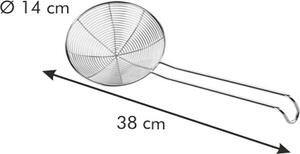 Tescoma Schiumarola Fritto Inox cm 14 grandchef - 428424