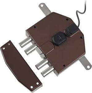 Nuova Feb Serratura Porta Blindata Elettrica Cilindro a Pompa 60 mm Scatola 134x163 Entrata 65 mm ( NO ASTE ) - 8230 Segreta