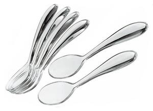 Guzzini Set 6 cucchiaini caff Trasparenti - 21730000 Gocce